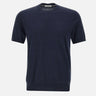 T-shirt in seta e cotone A010 F2006685 PAOLO PECORA 