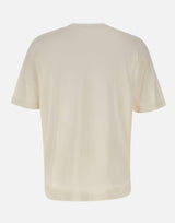 T-shirt in crêpe di cotone TS0MCOV CR14R020 FILIPPO DE LAURENTIIS 