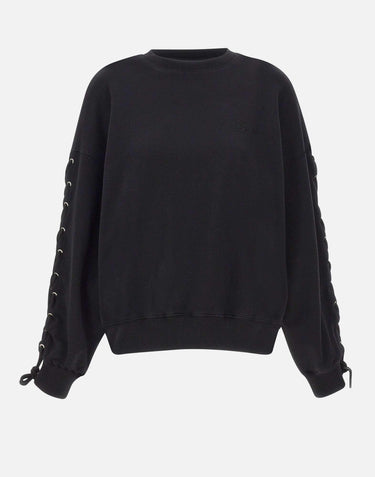 "Lacing crewneck sweater" 114390 100 ROTATE BIRGER CHRISTENSEN 