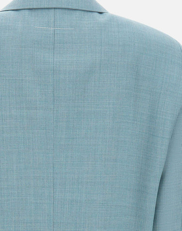 Blazer in lana vergine S62BN0119 M35884513 MM6 MAISON MARGIELA 