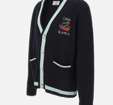 Cardigan "Casa mountain temple" MPF25KW1001 01 CASABLANCA 