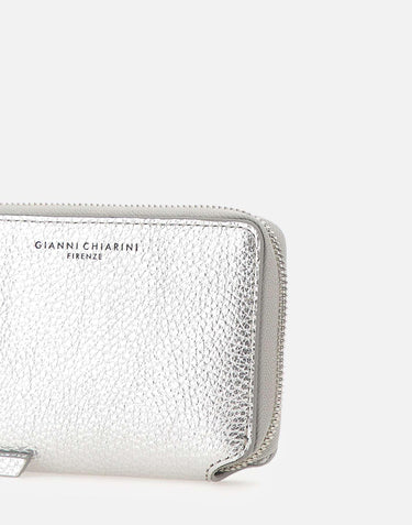 Portafogli "Dollaro" PF6008 GRNLMSILVER GIANNI CHIARINI 
