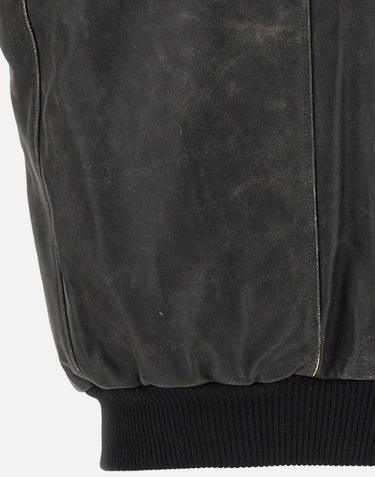 Gilet over in pelle 26EF0W076VA0045 P001 RABANNE 