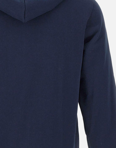 Felpa con cappuccio e zip color block SH5913 6WZ LACOSTE 