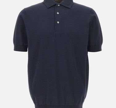 Polo in cotone crêpe PL1MCPAR CR14R890 FILIPPO DE LAURENTIIS 