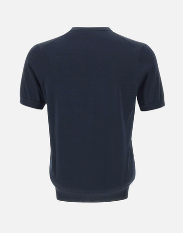 Maglia in cotone a maniche corte DK17036 BLUNOTTE DIKTAT 