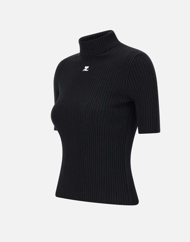 Maglia "Reedition" PERMPU026FI0001 BLACK COURREGES 