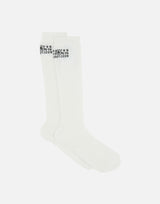 Calzini al ginocchio a coste<BR/> S62TL0049 M13278101 MM6 MAISON MARGIELA 