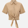 Camicia con nodo CA6281T297A P9574 LIU-JO 