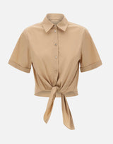 Camicia con nodo CA6281T297A P9574 LIU-JO 