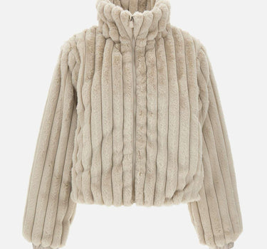 Giacca reversibile in pelliccia animal free D31352W VERY2140019 SAVE THE DUCK 