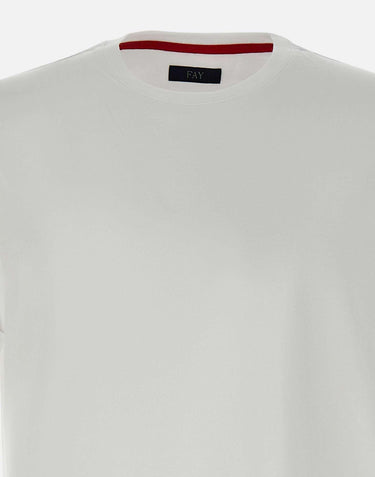 T-shirt in cotone NPMB3501330UCX B001 FAY 