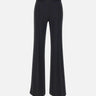 Pantaloni in crêpe con placca logo PA07851E2 110 ELISABETTA FRANCHI 