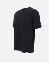 T-shirt in crepe di cotone DK87114 NERO DIKTAT 