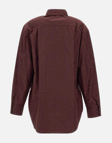 "Georgiana maxi shirt" TM170901B TNC181CACAO THE ANDAMANE 