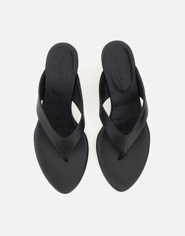 Mules in pelle con tacco kitten 116099 100 ROTATE BIRGER CHRISTENSEN 