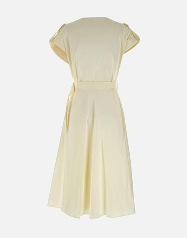 "Safari dress" 8304 003WHITE LES FILLES D'EVA 