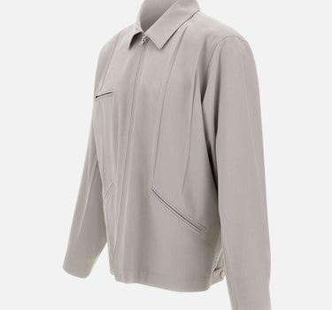 Giacca in misto lana con zip SH0AM0069 M35436858 MM6 MAISON MARGIELA 