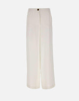 Pantaloni in misto viscosa e lino 2613131082200 001 MARELLA 