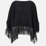 Poncho con frange 2F5053M0300 22222 LIU-JO 