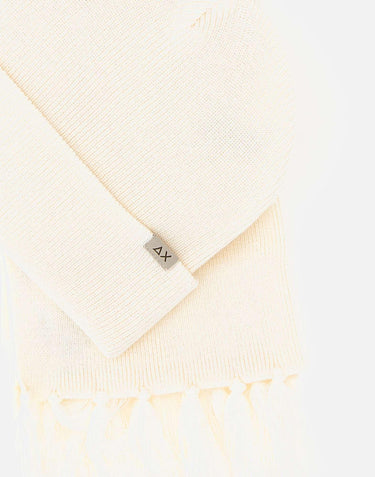 Set Cappello e sciarpa in lana C45110 31 SUN68 