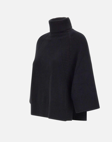 Maglia a collo alto con maniche a pipistrello RIBPT036 0001 KAOS 