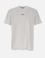 T-shirt con logo ricamato e stampa sul retro F0256325 1101 ICEBERG 