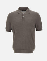 Polo in misto seta 43142 16224170 GRAN SASSO 
