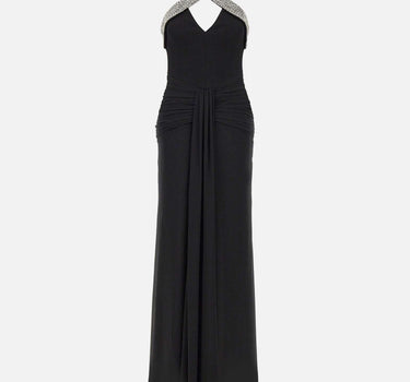 Abito lungo "Astros" 26011470 BLACK REBECCA VALLANCE 