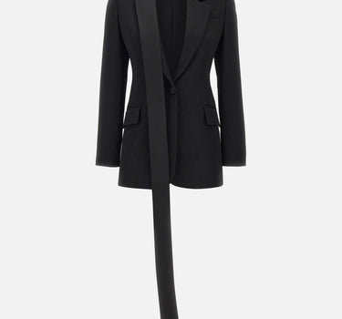 Giacca con foulard 260WCG00089 WWW065AA100 THE ATTICO 