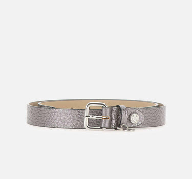 Cintura in pelle con charm CNK00093 RNGCITYNOIRE GIANNI CHIARINI 