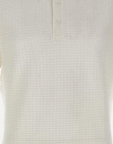 Polo in cotone punto alveare 301526 001 KANGRA 