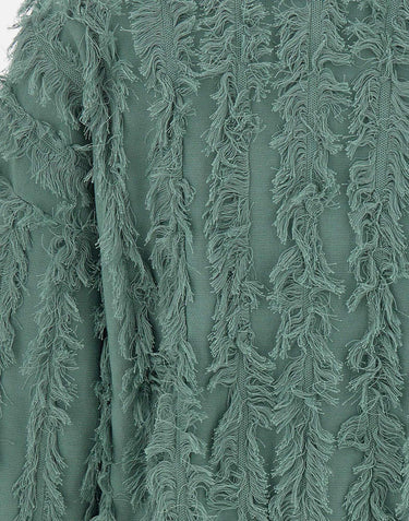 Giacca bomber con lavorazione sfilacciata 392009 047 KANGRA 