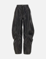 Pantaloni cargo in pelle 116170 100 ROTATE BIRGER CHRISTENSEN 
