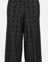 Pantaloni "Egeo" EGEO BLACK LOULOU DE SAISON 