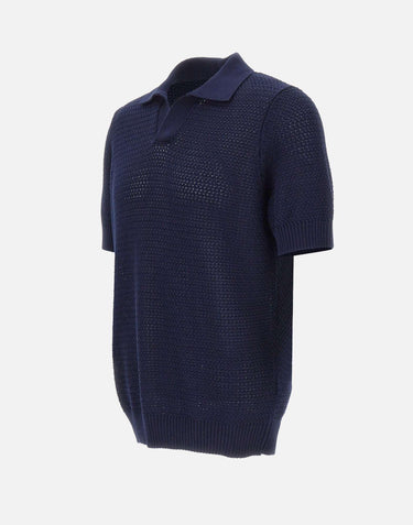 Polo in maglia di cotone PL3MCSK CM7B891 FILIPPO DE LAURENTIIS 