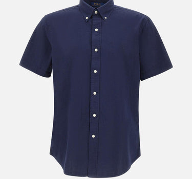 Camicia in seersucker custom-fit 710906575 003 POLO RALPH LAUREN 