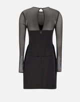 "Satin corset mini dress" 115252 100 ROTATE BIRGER CHRISTENSEN 