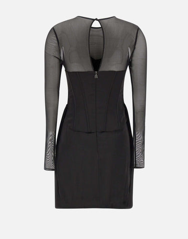 "Satin corset mini dress" 115252 100 ROTATE BIRGER CHRISTENSEN 