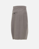 Gonna midi sartoriale 1226WSK007224B NICKEL VICTORIA BECKHAM 