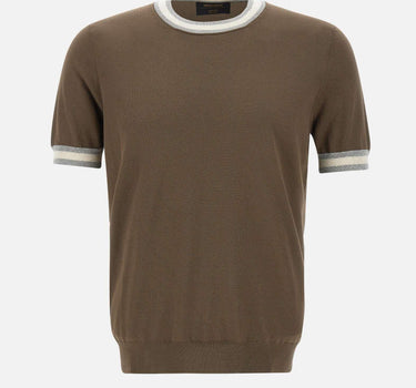 T-shirt  in maglia di cotone 57135 20671146 GRAN SASSO 