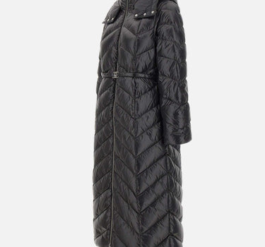 Piumino lungo con cappuccio MF5021T2709 22222 LIU-JO 