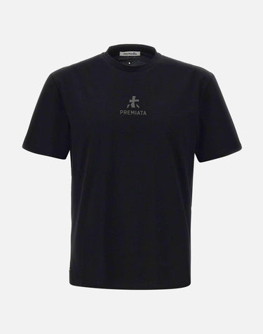T-shirt in cotone PA1017 BLACK PREMIATA 