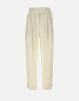 Pantaloni con fascia annodata in vita 50556552 118 BOSS 