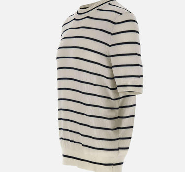 Maglia in cotone a righe 23165 18064005 GRAN SASSO 