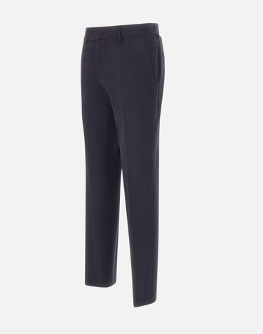 Pantaloni slim fit in misto lana 50555293 404 BOSS 