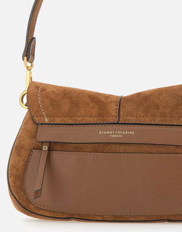 Borsa a spalla "Helena Round" BS12618 CMPLCOGNAC GIANNI CHIARINI 