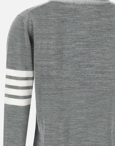 "Relaxed fit V neck" FKC334A Y1014055 THOM BROWNE 
