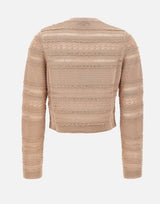 Cardigan traforato CA6237MA06S A4389 LIU-JO 