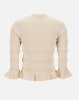 Cardigan in misto viscosa CA6103MS55N P9574 LIU-JO 